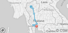  Trésors de la Thaïlande 8 jours - Chiang Mai au Sud, Circuit privé - 9 destinations 