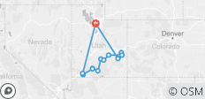  Die Mighty 5 in Utah Nationalpark Selbstfahrerreise ab Salt Lake City - 5 Tage - 12 Destinationen 