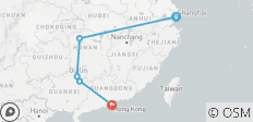  Ontdek Zuid-China naar HK 12D: Shanghai naar Zhangjiajie, Yangshuo en Hong Kong - 5 bestemmingen 