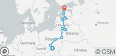 Höhepunkte von Polen und dem Baltikum - 13 Tage - 13 Destinationen 