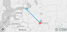  Ontdek de Russische hoofdsteden reis - 7 dagen - 4 bestemmingen 