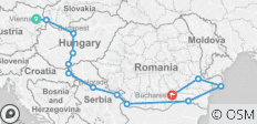  Danube Delta Discovery (Start Vienna, End Bucharest, 2022-2023) - 13 destinations 