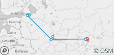  Russische Hauptstädte &amp; Tatarstan Republik Entdeckungsreise - 10 Tage - 7 Destinationen 