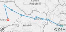  Danube Delights - Regensburg - Munich - 9 destinations 