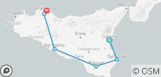  Sicilian Secrets - Tour of Sicily 6 days - 6 destinations 