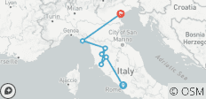  Charmantes Italien (Kleingruppenreise, 9 Tage) - 9 Destinationen 
