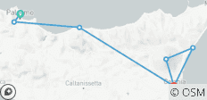  Sizilianische Geheimnisse - Mini-Rundresie durch Sizilien (5 Tage) - 7 Destinationen 