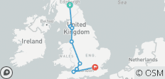  Reise durch Schottland &amp; England (Edinburgh bis London) (9 destinations) - 9 Destinationen 