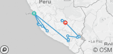  12-daagse privé rondreis door Peru - 15 bestemmingen 