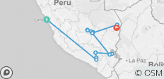  14-Day In-depth Peru Tour - 13 destinations 