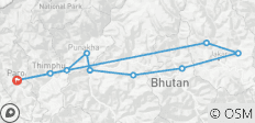  Eine Kulturreise mit Naturtrek in Zentralbhutan - 10 Destinationen 