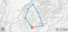  Bhutan Jomolhari Trek van Paro naar Thimphu via Lingzhi - 7 bestemmingen 