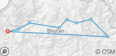  Bhutan Wild East Rodung La Trek - 9 destinations 