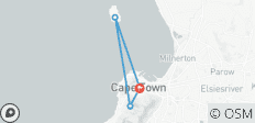  Aangepaste 5-daagse ontdekkingstocht door Kaapstad, dagelijks vertrek &amp; privétrip - 4 bestemmingen 