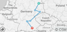  Weihnachsmärkte Deutschlands (Kleingruppenreise, 8 Tage) - 6 Destinationen 