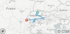  Magische Schweiz (Kleingruppenreise, 7 Tage) - 8 Destinationen 