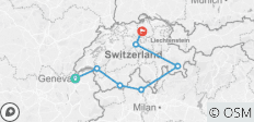  Glorreiche Schweiz - Kleine Gruppen (8 Tage) - 7 Destinationen 