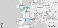  Europa entdecken - 6 Destinationen 