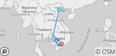  Vietnam und Kambodscha Entdeckungsreise von Hanoi nach Ho Chi Minh Stadt (2022) - 17 Destinationen 
