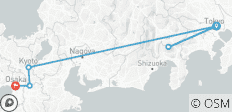  7 jours - Circuit classique du meilleur Japon en mini-groupe, max. 6 personnes et hôtels 3/4 étoiles - 6 destinations 