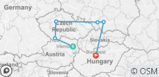  The Bohemian (Small Groups, End End Budapest, 9 Days) - 6 destinations 