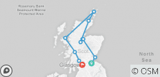  Landstraßen Schottlands (9 Tage, Kleingruppen) - 11 Destinationen 