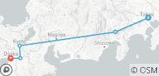  Top Private 7 Days Classic Japan Tour from Tokyo to Osaka - 6 destinations 