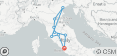  Die Essenz der italienischen Kultur - 8 Tage - 10 Destinationen 