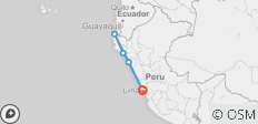  Peru: Lima, Trujillo, Chiclayo &amp; Mancora - 10 days - 5 destinations 