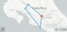  COSTA RICA – Arenal to Manuel Antonio - 5 destinations 