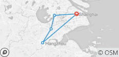  Südchina Entdeckungsreise inkl. Shanghai, Suzhou, Wuzhen Water Town, Hangzhou - 7 Tage - 5 Destinationen 