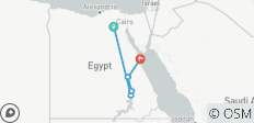  Ägypten Kleingruppenreise Pyramiden Nil Kreuzfahrt - 5 Destinationen 