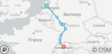  Romantischer Rhein mit 2 Nächten in Luzern (Südkurs) 2022 - 11 Destinationen 