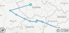  Die legendäre Donau mit 2 Nächten in Prag 2024 - 9 Destinationen 