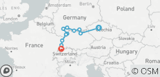  Weihnachtszeit von Nürnberg bis Basel mit 2 Nächten in Prag 2022 - 11 Destinationen 