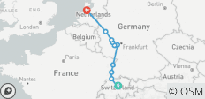  Romantic Rhine with 2 Nights in Lucerne (Northbound) 2022 - 11 destinations 