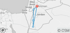  Jordanien — Kleingruppenreise nach Petra, Totes Meer, Wadi Rum - 5 Destinationen 