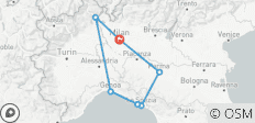  Northern Italy Including Cinque Terre (8 Days) - 7 destinations 