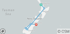  NEW ZEALAND – 10 Days Highlights of North and South Islands - 6 destinations 