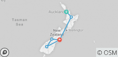  NEW ZEALAND – 10 Days Highlights of North and South Islands - 7 destinations 