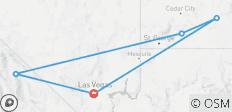  Parcs nationaux des États-Unis 5 jours - Zion Bryce Antelope Vallée de la Mort au départ de Vegas - 5 destinations 
