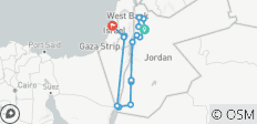  8 Days Customized Jordan &amp; Israel Tours with Wadi Rum, Daily Start &amp; Private Driver - 16 destinations 