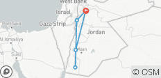  Wadi Rum Highlight Tour - 5 Tage - 5 Destinationen 