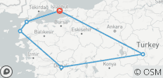  Türkei Privatreise - 10 Tage - 6 Destinationen 