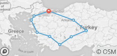  14-Day Turkey In-depth Tour - 10 destinations 