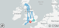  Best of Britain (classique, été, 11 jours) - 21 destinations 
