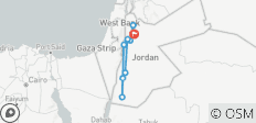  Jordan Experience (Dead Sea Extension - Classic, Preview 2022, 9 Days) - 9 destinations 