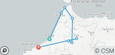  Marokko – een rondreis van Rabat naar Casablanca – 5 dagen - 8 bestemmingen 