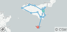  Siciliaanse geheimen – ontdek Sicilië &amp; Malta – 11 dagen - 18 bestemmingen 