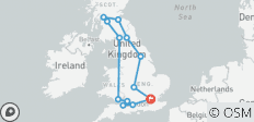  Lo mejor de Gran Bretaña - Clásico, Avance 2022, 11 días - 13 destinos 